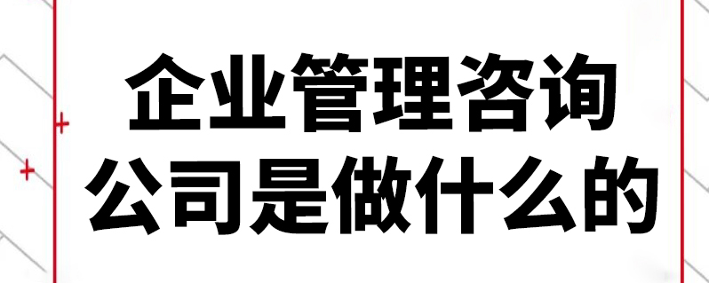 企业管理咨询公司是做什么的？全面解析其职能与价值